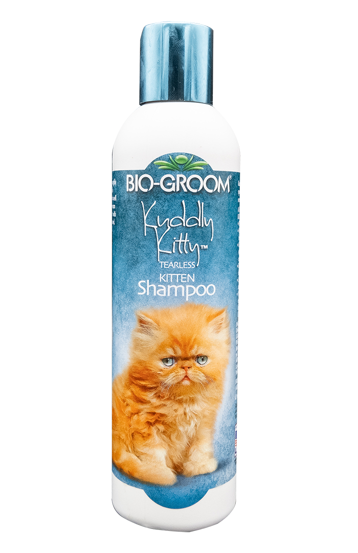Bio-Groom Kuddly Kitty Кондиционирующий шампунь «без слёз» для котят 236 мл