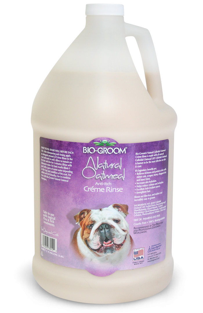Bio-Groom Natural Oatmeal Creme Rinse Успокаивающий противозудный кондиционер 3,8 л