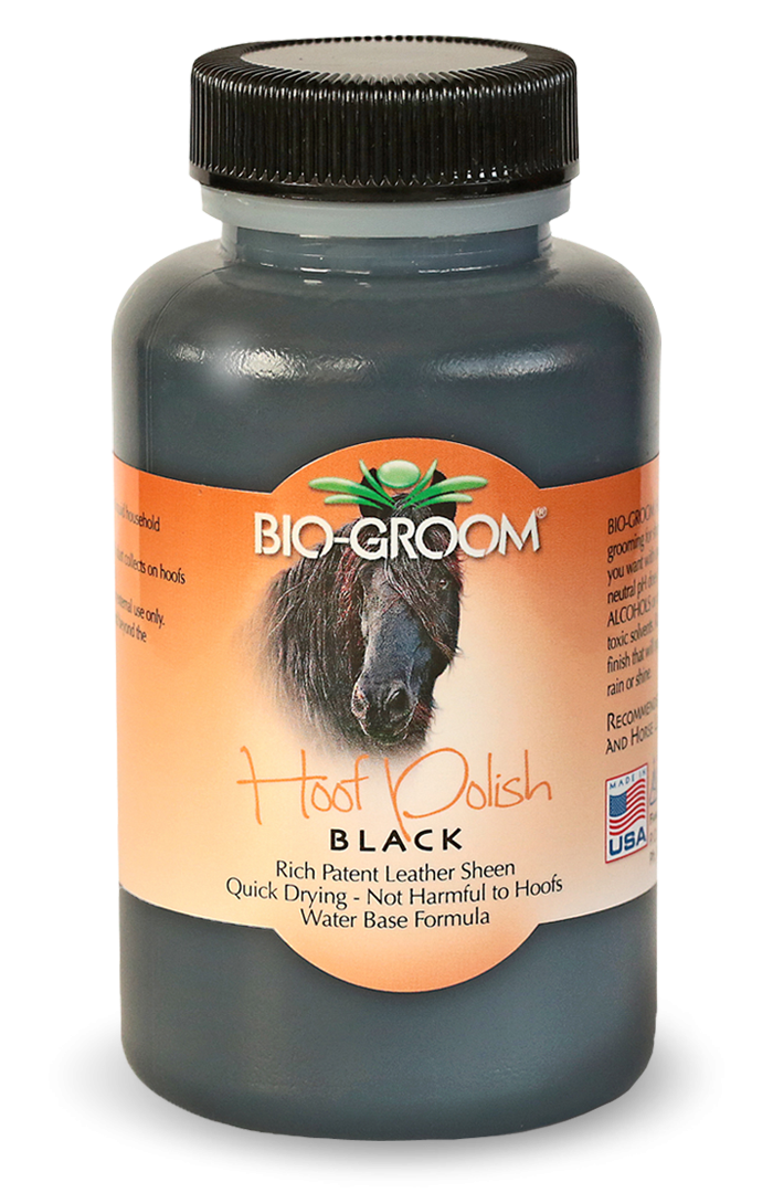 Bio-Groom Hoof Polish Black Черный полироль для копыт 192 мл